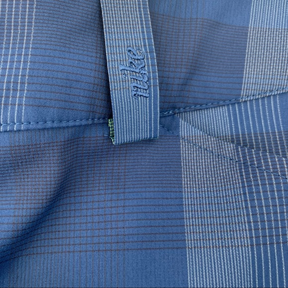 Nike Dri Fit Golf Shorts Plaid Stretch size 14 - Picture 8 of 9